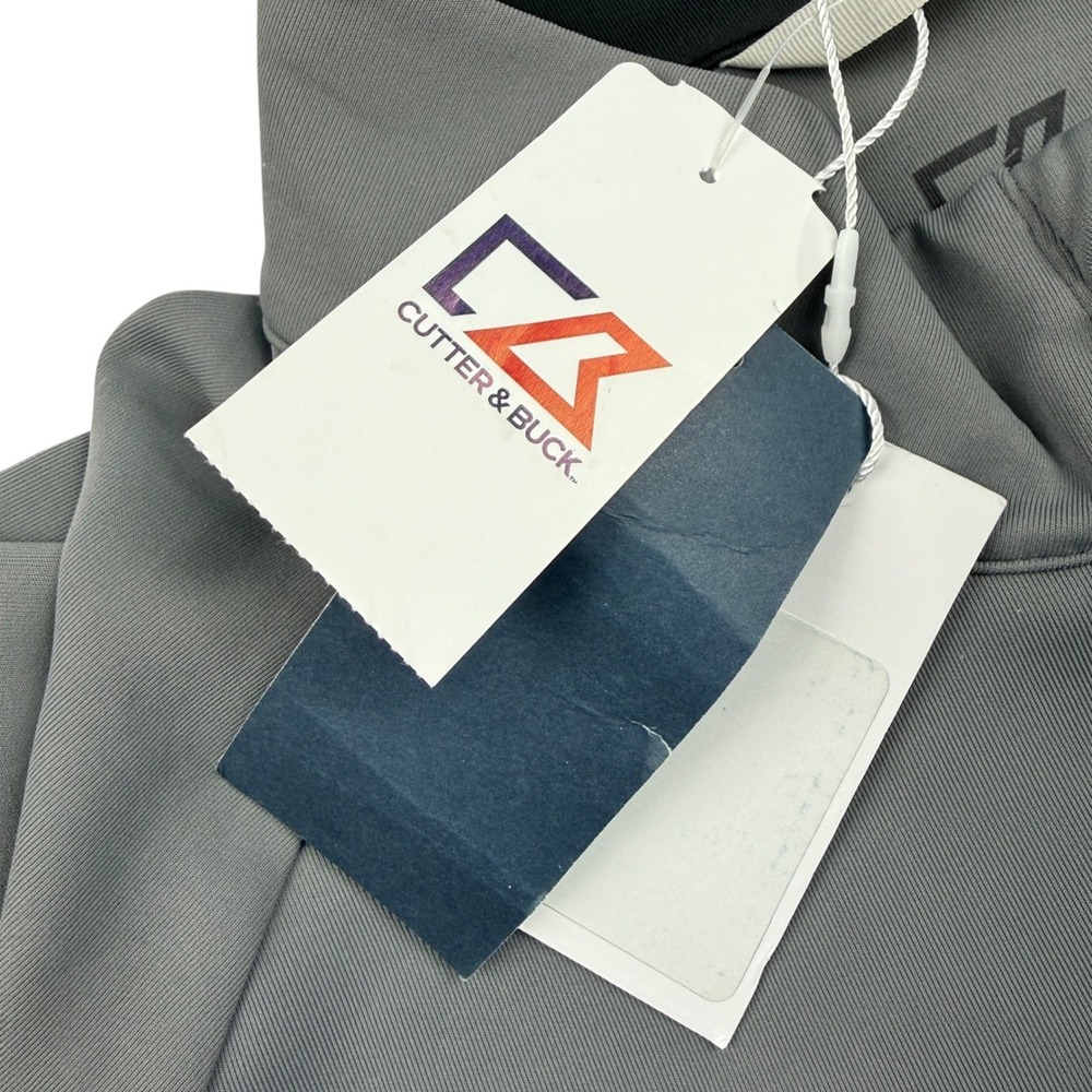 Cutter & Buck Michigan State Spartans Traverse Half Zip Pullover Grey Men XL NWT - Picture 9 of 12